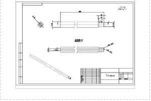 Пример детали для станка с вращением инструмента с контрвращением заготовки